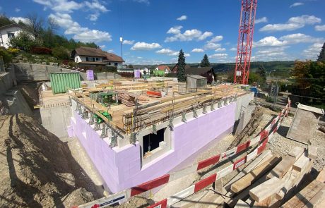 Zinslandstrasse Rottenschwil Baufortschritt April 2026